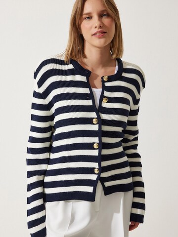 Happiness İstanbul Knit cardigan in Beige: front