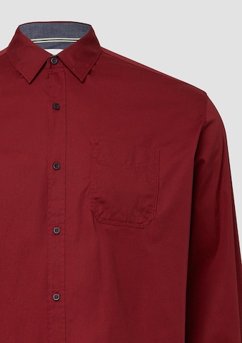 Coupe regular Chemise s.Oliver en rouge