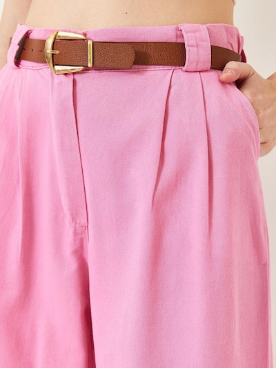 Pantaloni con pieghe Bianco Lucci di colore rosa, Visualizzazione prodotti