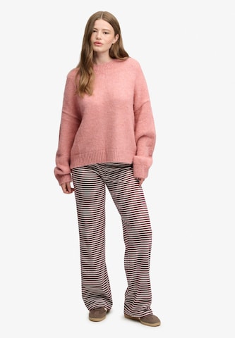 Superdry & Co Oversized Sweater in Pink