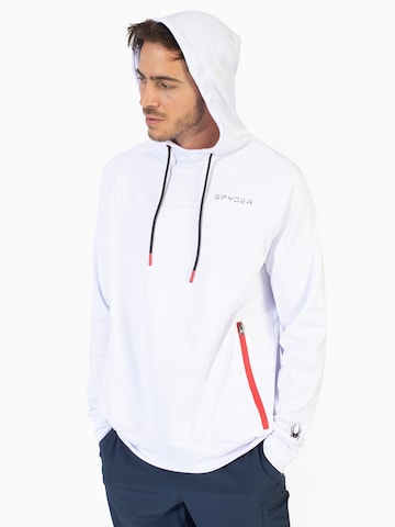 Spyder - Sweatshirt de desporto em branco