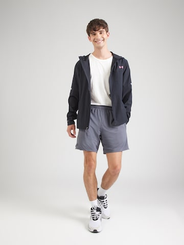 UNDER ARMOUR Szabványos Sportnadrágok 'Tech Vent 7in Shorts-BLK' - szürke