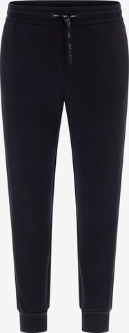 GUESS Tapered Pants in Black: front