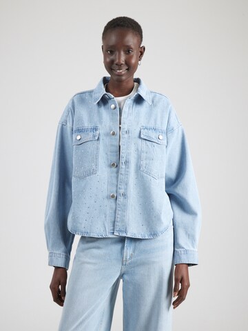 Veste mi-saison 'PCTAMRA' PIECES en bleu : devant