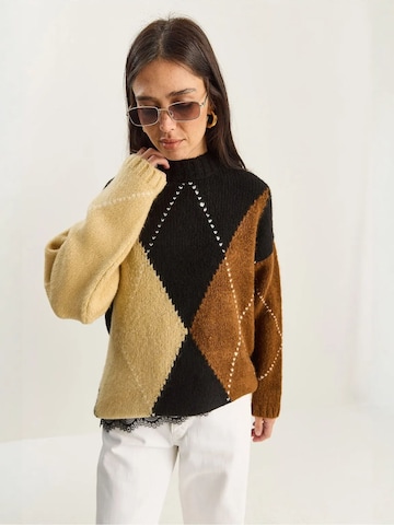 Bianco Lucci Pullover 'Pullover'‌‌‌ in Schwarz