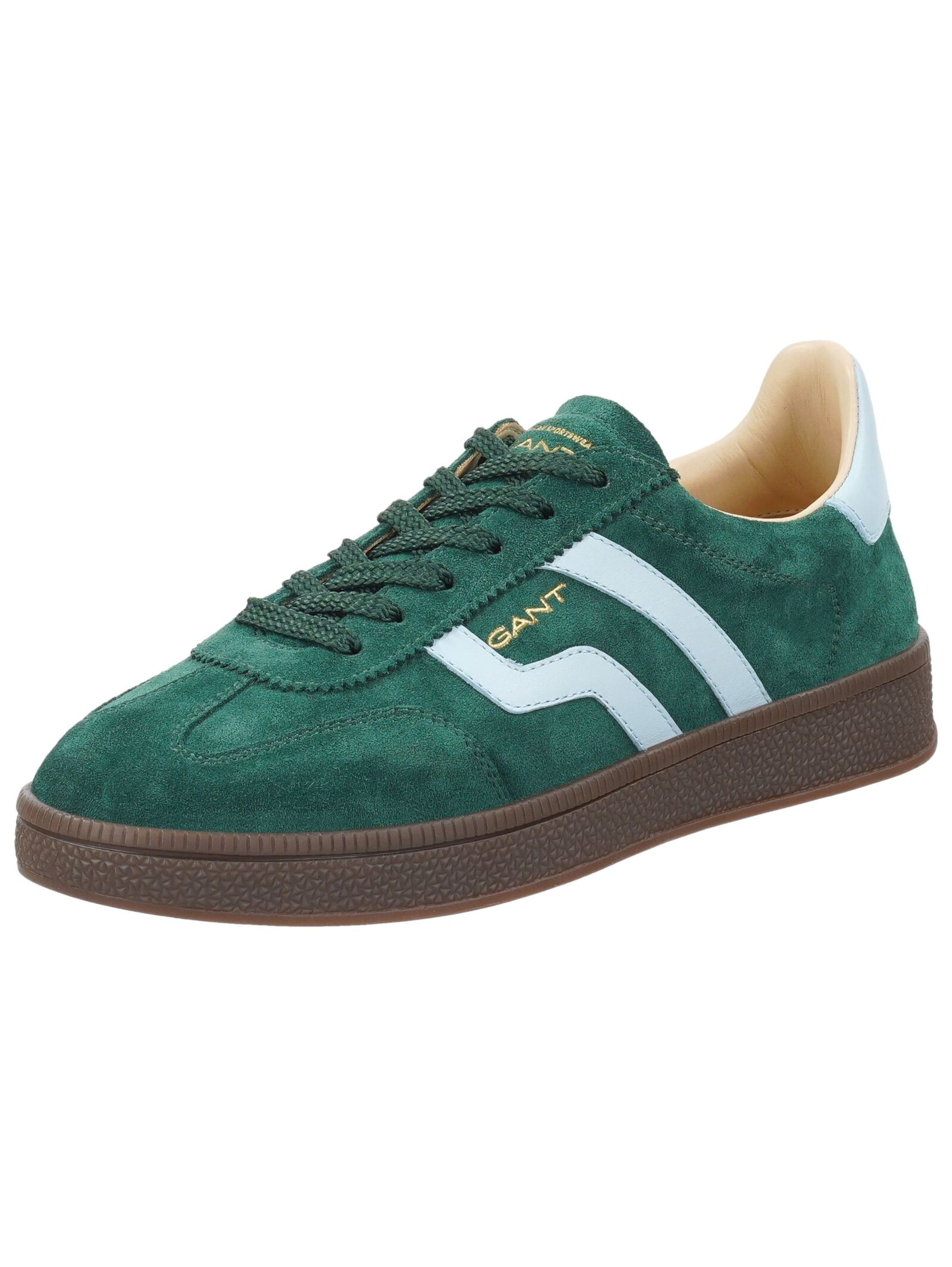 Baskets basses GANT en vert : devant