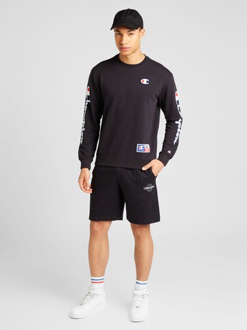 Champion Authentic Athletic Apparel Regular Trousers in Black