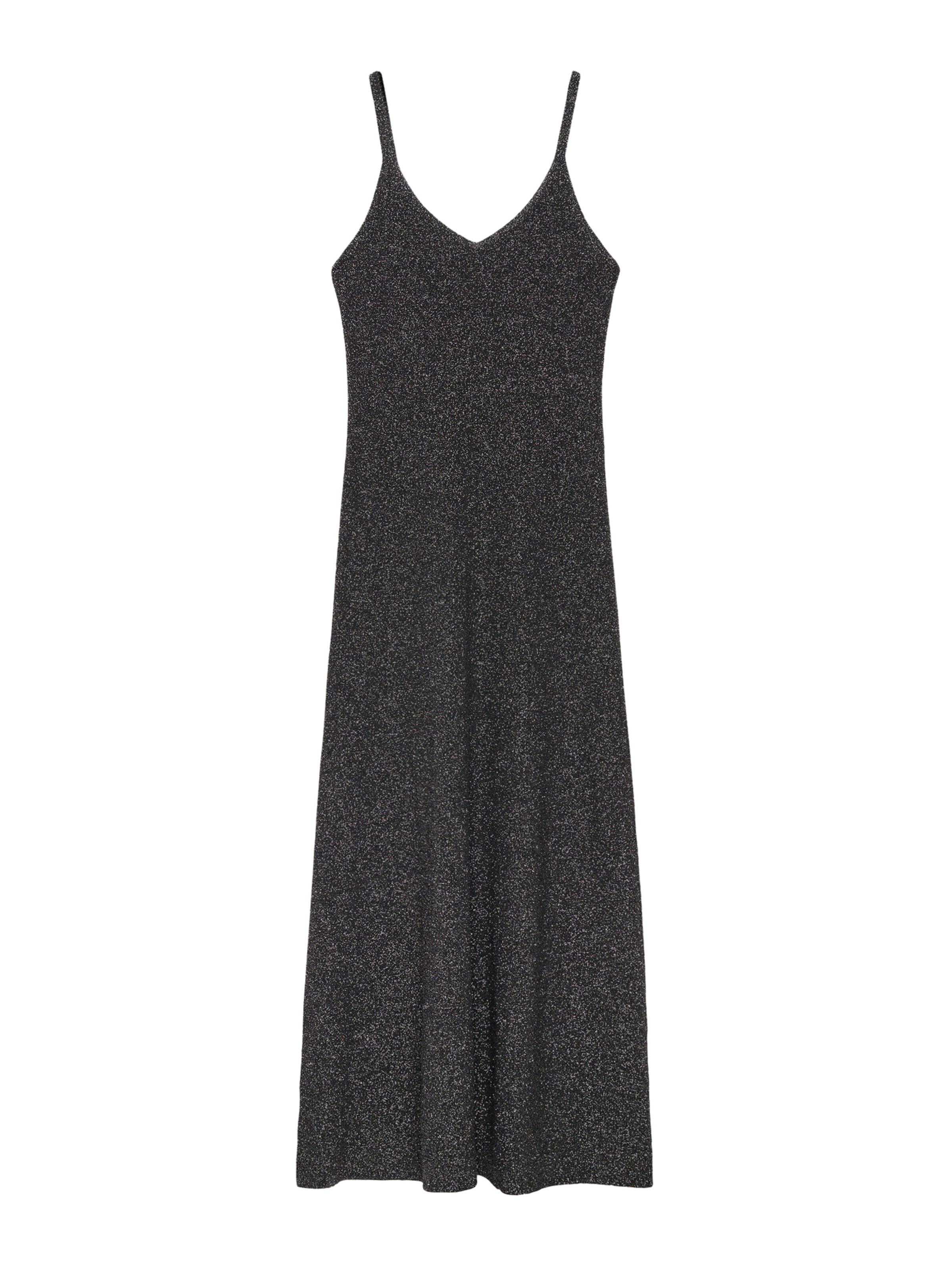 MANGO Šaty 'Kling' - Čierna: predná strana