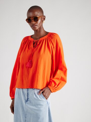 SCOTCH & SODA Blouse in Rood: voorkant