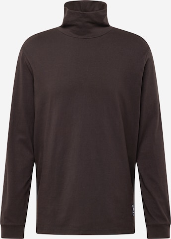 LEVI'S ® Shirt 'Long Sleeve Turtleneck Tee' in Brown: front