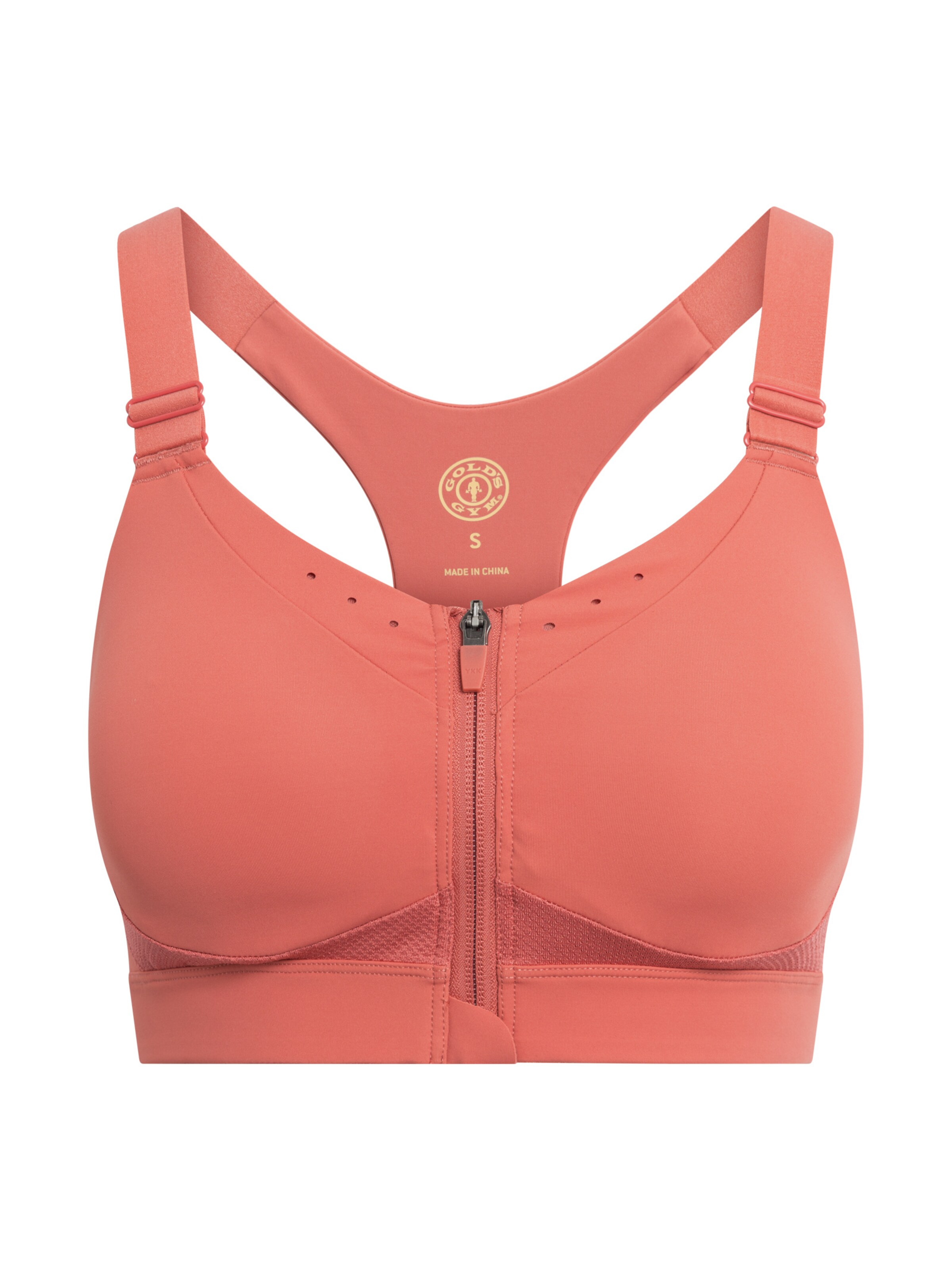 GOLD´S GYM APPAREL Bustier Sports-BH 'Geena' i orange: forside