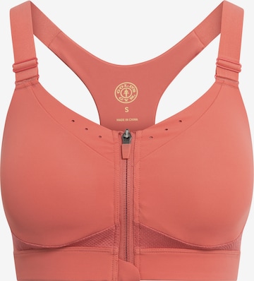 Soutien-gorge de sport 'Geena' GOLD´S GYM APPAREL en orange : devant
