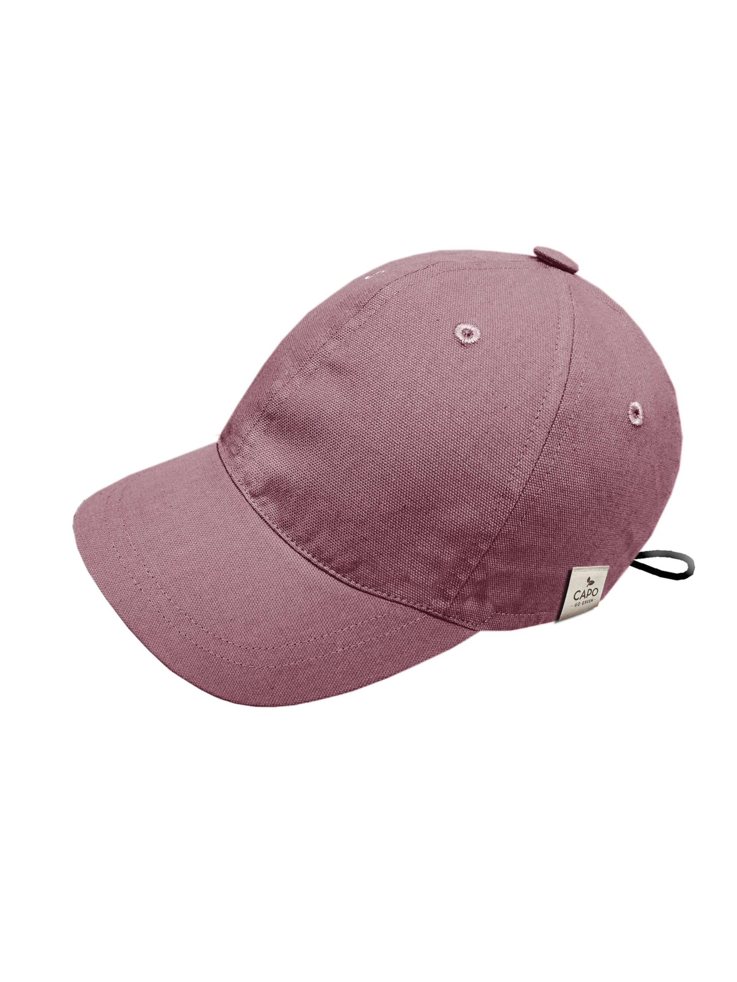 CAPO Cap 'Baseballcap, Canvas, kbA 6-teilig, UV 50' in Pink: front