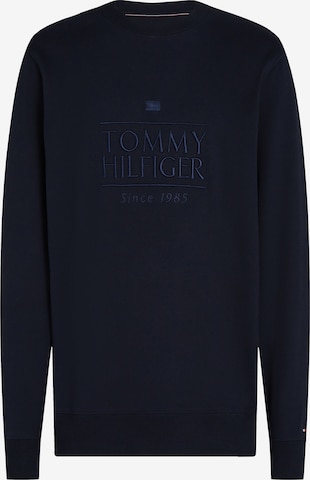 TOMMY HILFIGER Суичър в синьо: отпред
