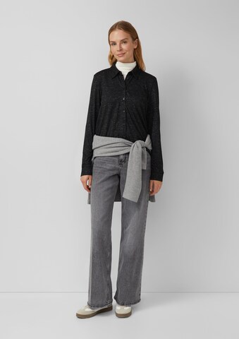 s.Oliver Blouse in Black