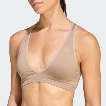 Bustier Soutien-gorge de sport 'Essentials' ADIDAS PERFORMANCE en marron