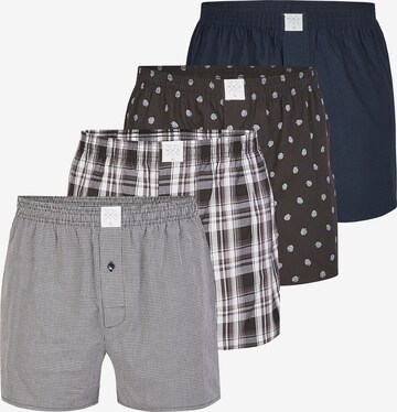 MG-1 Boxershorts ' Classic ' in Gemengde kleuren: voorkant