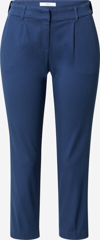 BRAX Regular Pleat-front trousers 'Maron' in Blue: front