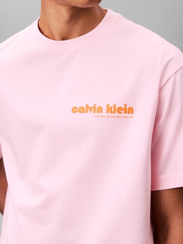 Calvin Klein Jeans Shirt in Roze