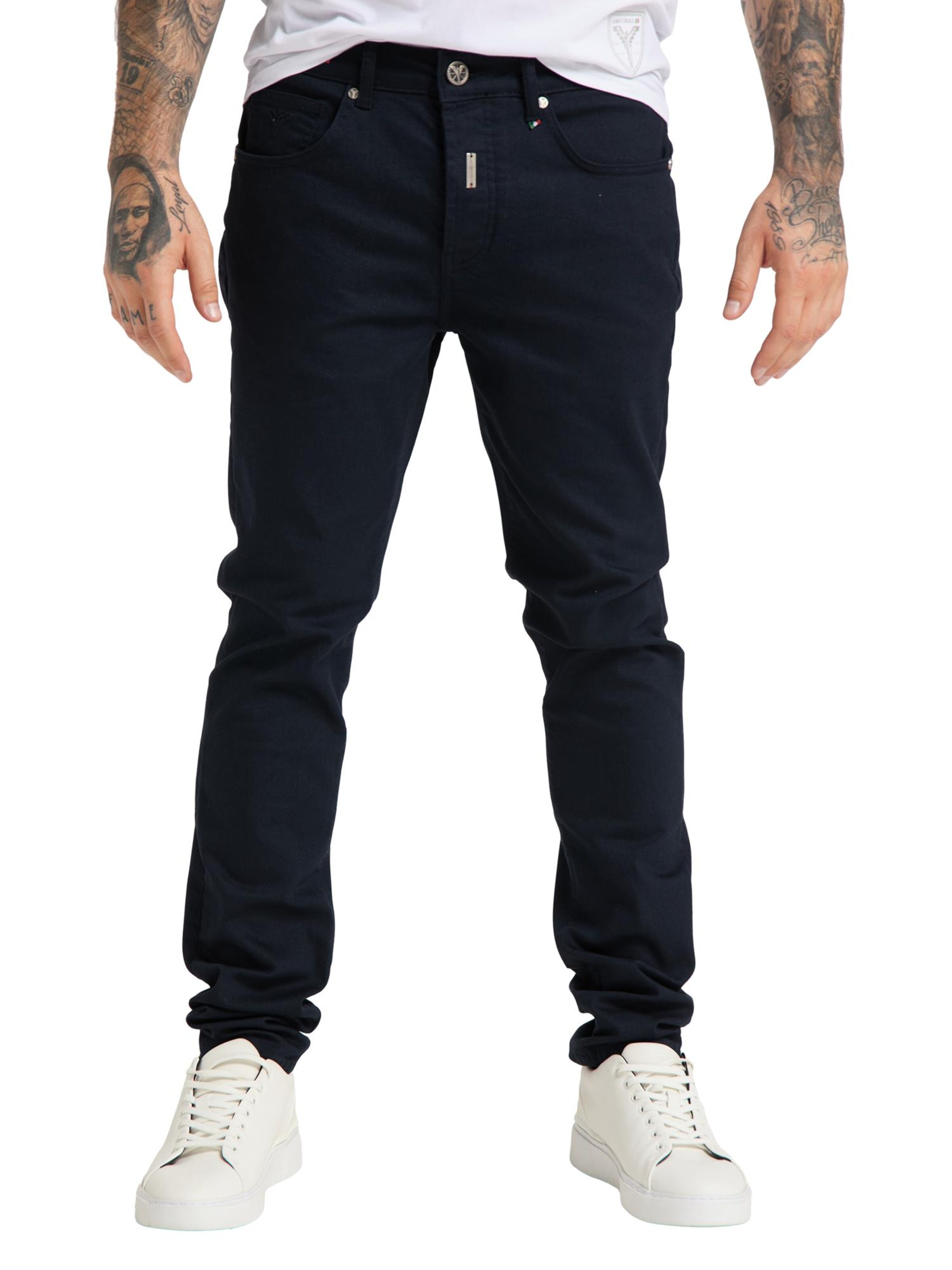 Carlo Colucci Regular Jeans 'Cazzato' in Blau: Vorderseite