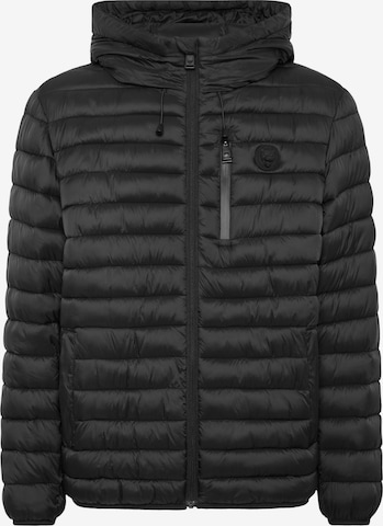 Plein Sport - Casaco meia-estação 'Tiger' em preto: frente