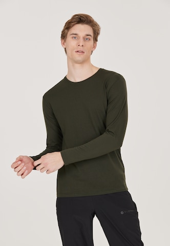 Virtus Shirt 'Hubert' in Groen: voorkant