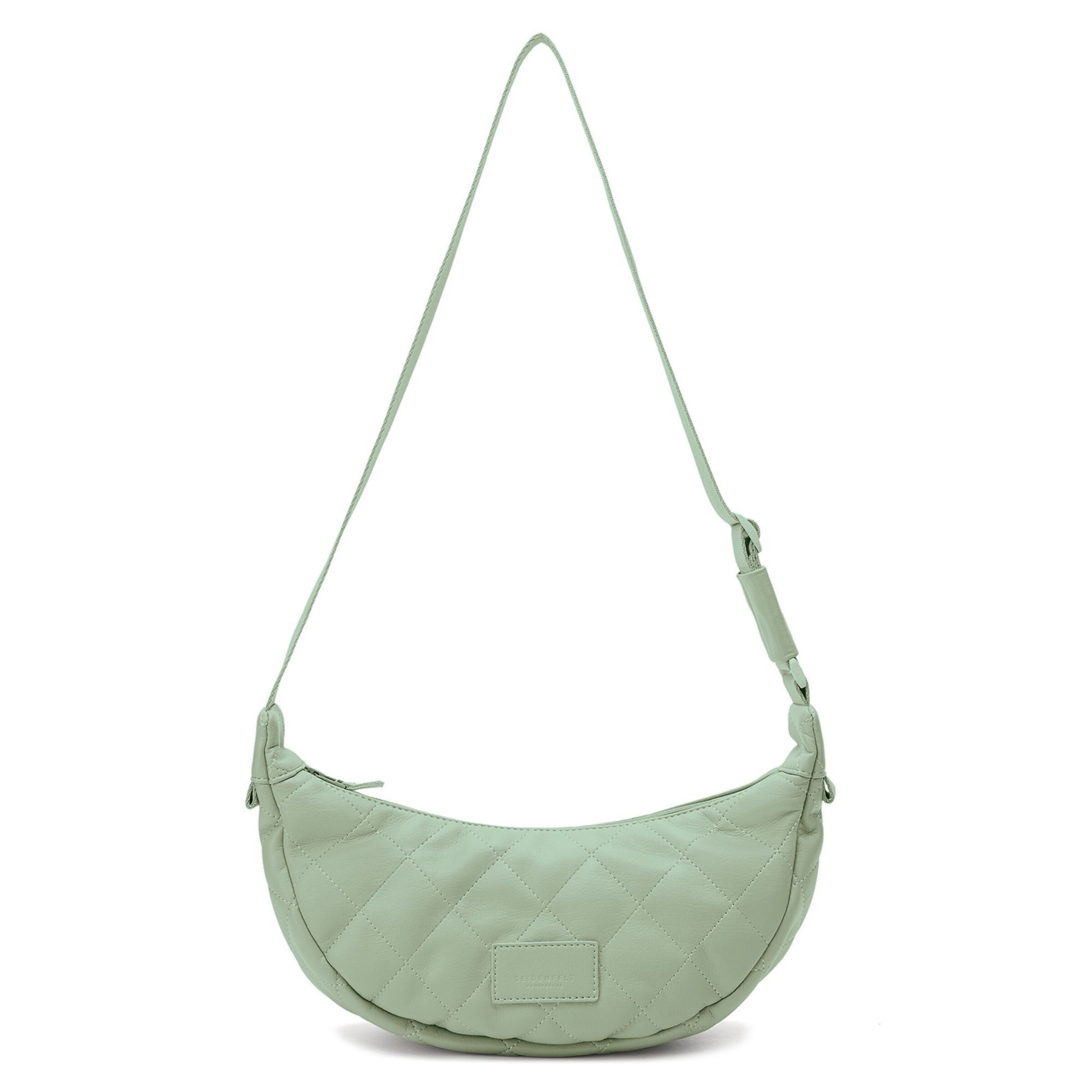 Seidenfelt Crossbody bag 'Evenes' in Green: front