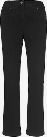 Goldner Jeans 'Anna' in Black: front