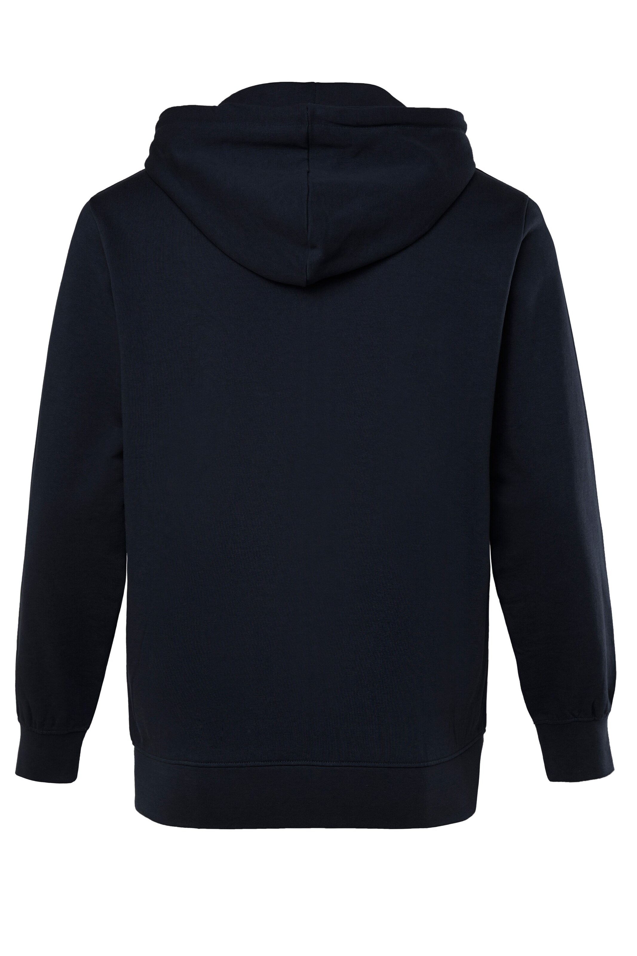 Men Plus Sweatvest in Blauw