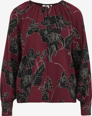 WE Fashion Pusero värissä punainen: etupuoli