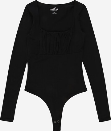 HOLLISTER Body in Schwarz: predná strana