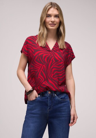 STREET ONE Bluse in Rot: Vorderseite
