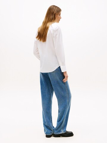 Chemisier TOMMY HILFIGER en blanc