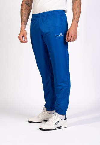Sergio Tacchini Tapered Workout Pants 'CARSON 021' in Blue: front