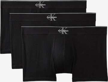 Boxers 'TRUNK 3PK' Calvin Klein en noir : devant