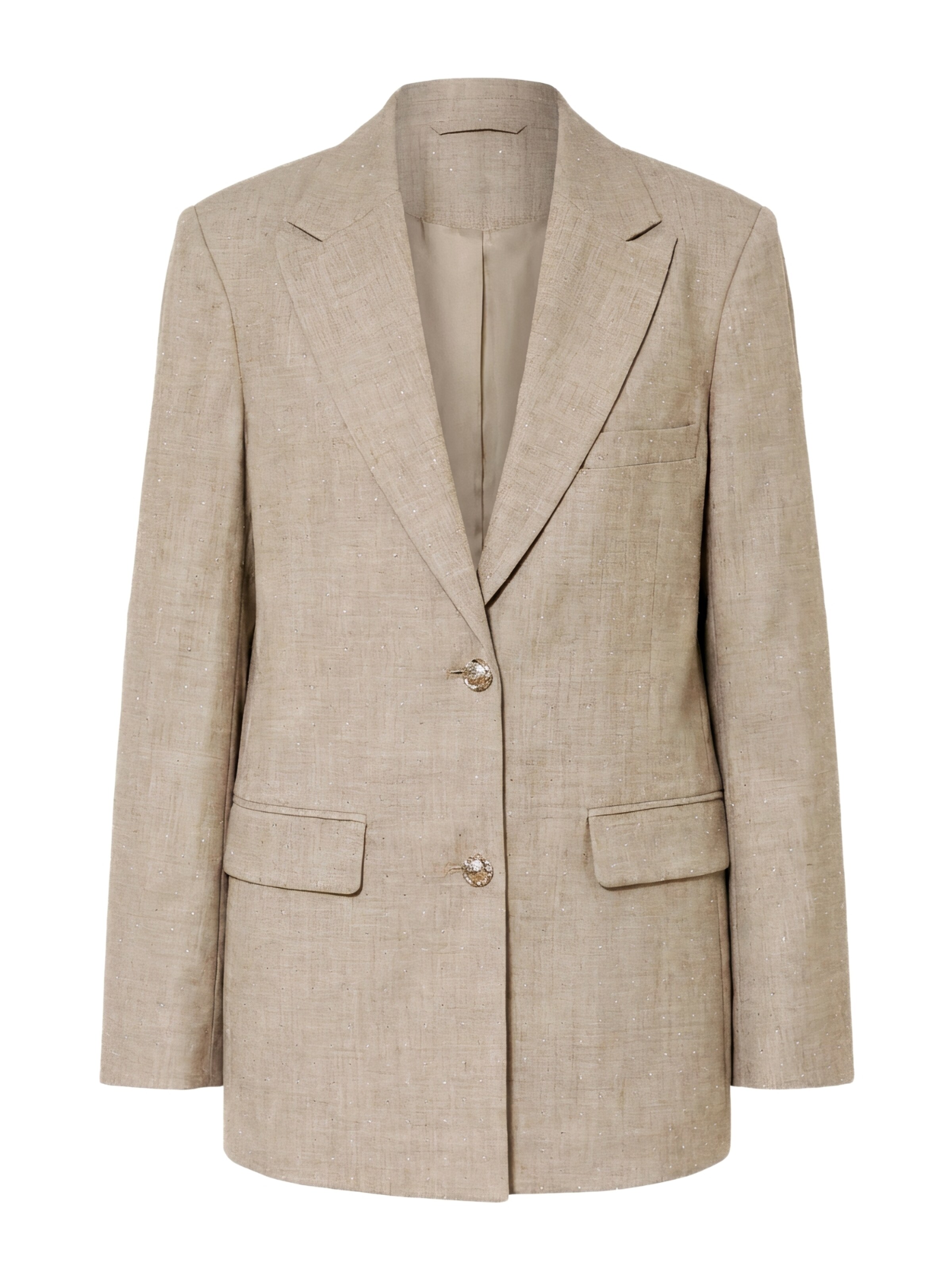 Crās - Blazer ' Dianacras ' em bege: frente