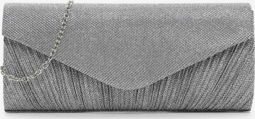 TAMARIS Clutch 'Amalia' in Zilver: voorkant