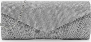 TAMARIS Clutch 'Amalia' in Zilver: voorkant