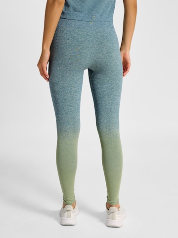 Coupe slim Pantalon de sport Hummel en vert
