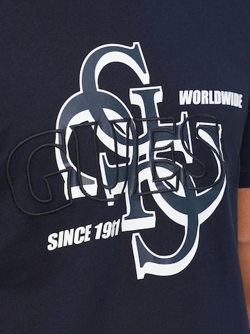 GUESS Футболка в Синий
