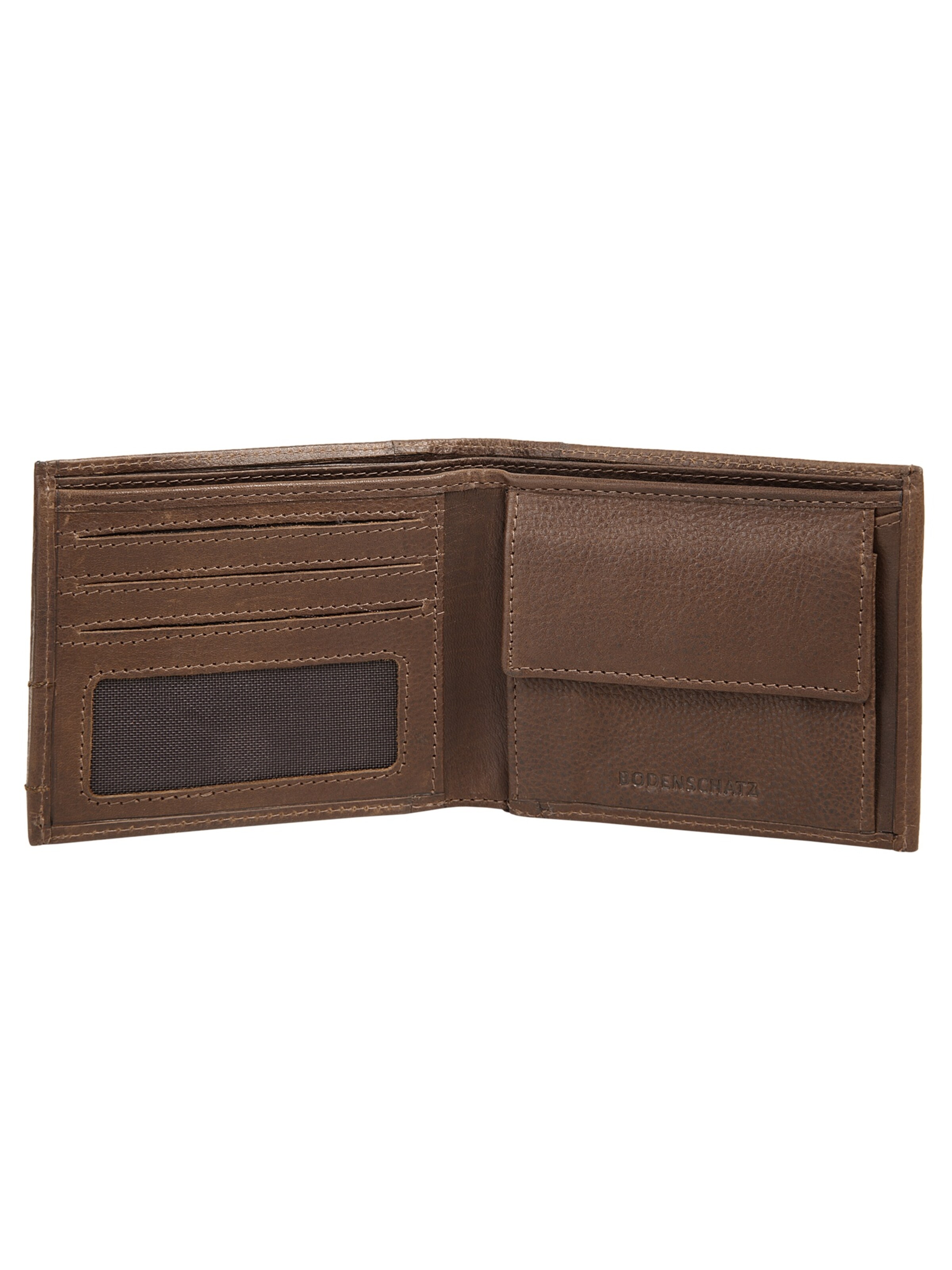 BODENSCHATZ Wallet 'Bodenschatz Geldbörse' in Brown