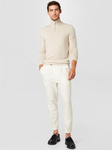 Calvin Klein Pullover  'SUPERIOR' in Beige