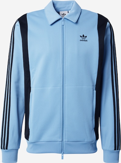 ADIDAS ORIGINALS Collegetakki 'ADICOLOR PANEL TRACK' koossa S värissä laivastonsininen / vaaleansininen, Tuotenäkymä