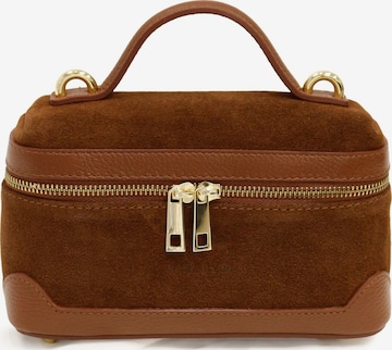 Sac à bandoulière 'La Sfacciata - Made in Italy' SARA BY JG en marron : devant