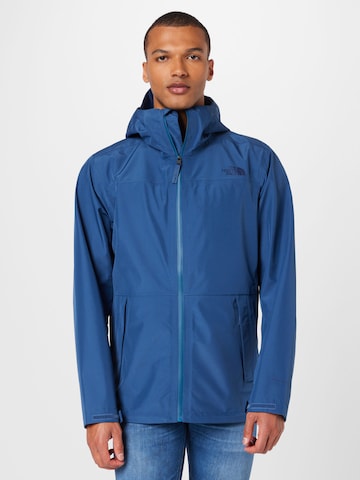 THE NORTH FACE Outdoorjas 'DRYZZLE' in Blauw: voorkant