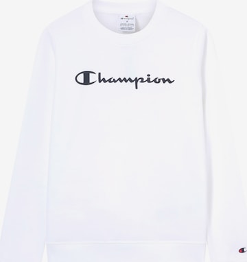 Sweat-shirt Champion Authentic Athletic Apparel en blanc : devant