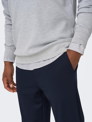 Only & Sons - regular Pantalón chino 'Mark Cay' en azul