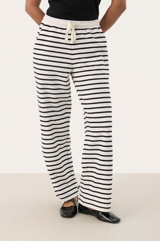 Regular Pantalon Part Two en noir : devant