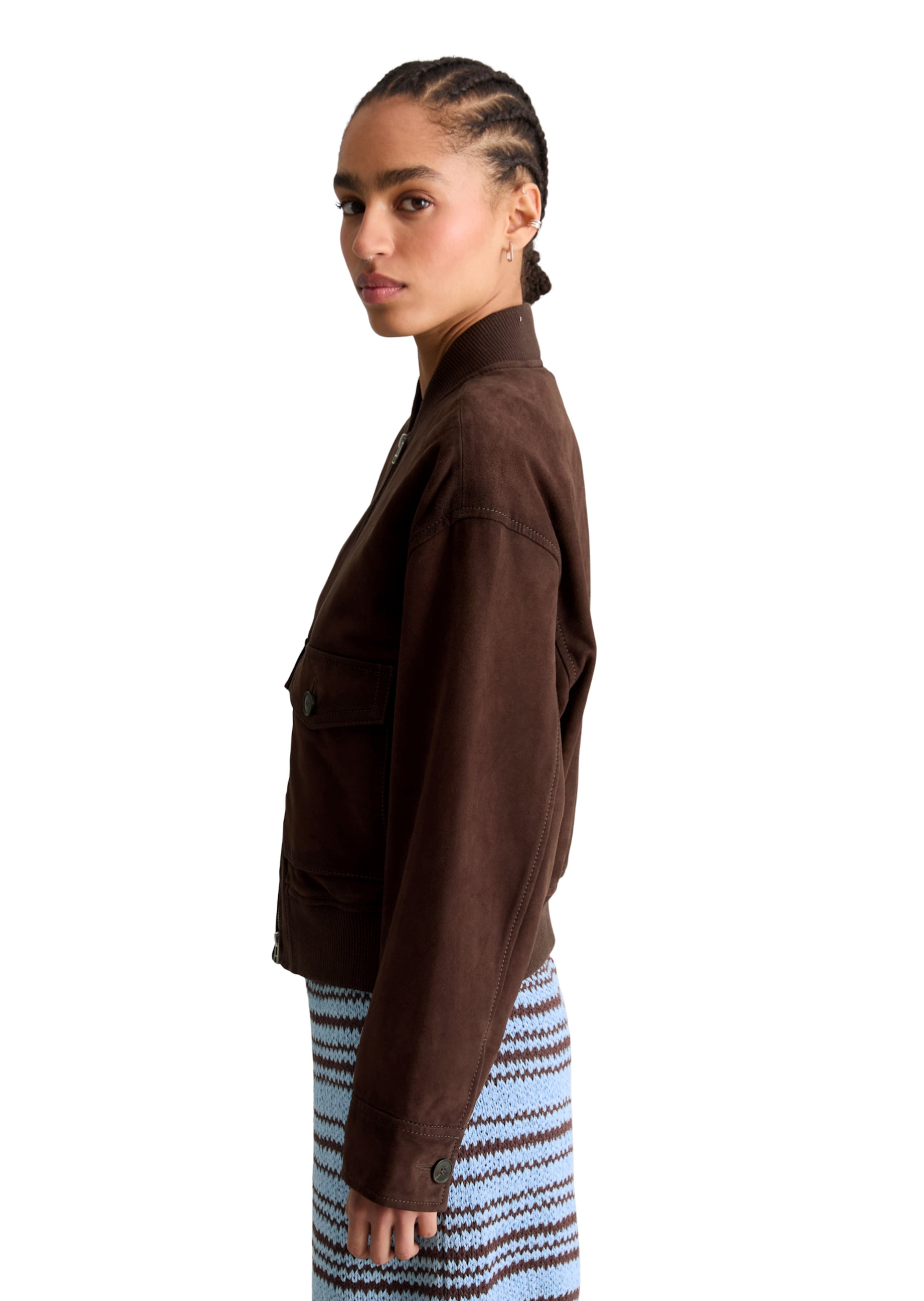 Marc O'Polo DENIM Jacke in Braun