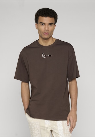Karl Kani Shirt in Brown: front